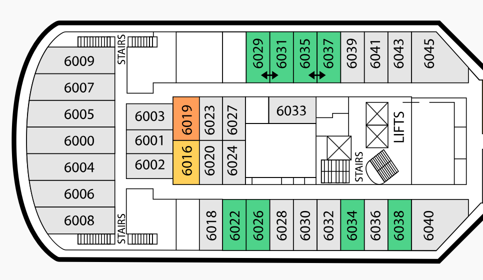 Villa 6033 Deck Plan